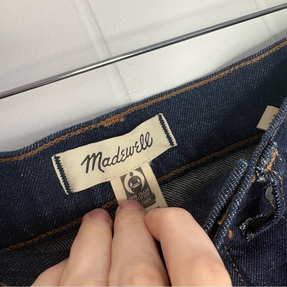 NEW Madewell The Tall '90s Straight Jean Norman Wash Women’s Size 27 Tall Long - Picture 8 of 13